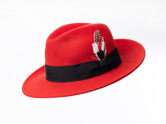 Hildegard Fedora - Rojo