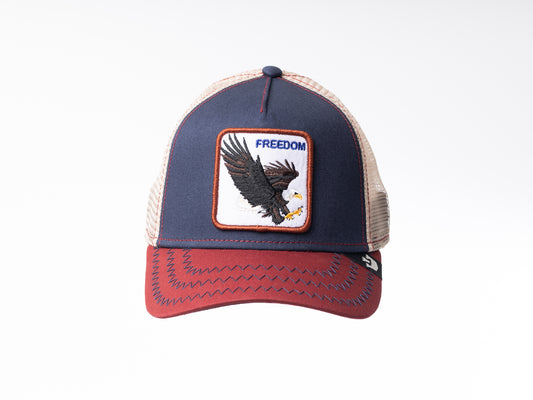 The Freedon Eagle Trucker - Navy